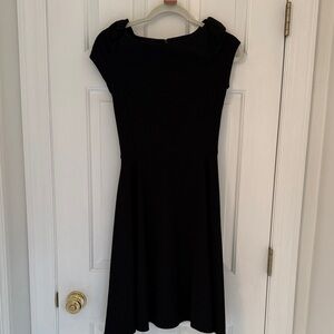 Emporio Armani Classic Black Midi Dress